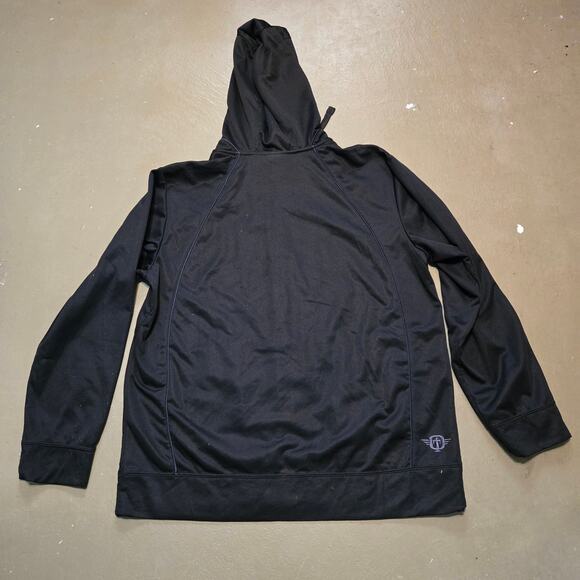 Tapout MMA Long Sleeve Full Zip Hooded Jacket in Black Men's Size XL - Picture 3 of 4